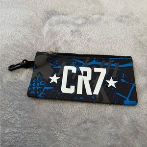 CR7 Pencil Case / Pouch – Black & Blue Cristiano Ronaldo Logo